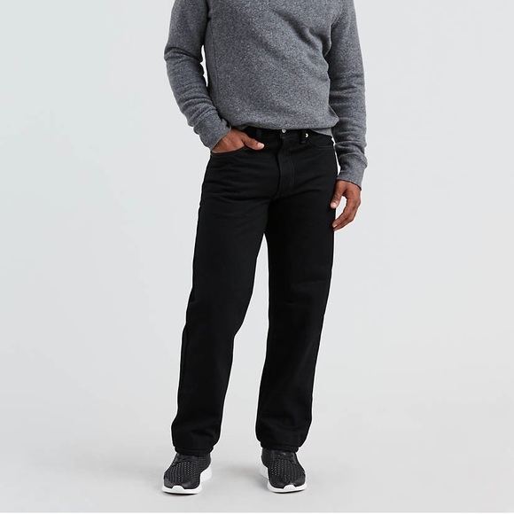 Levi's Other - Men’s Levi’s Black 550 Jeans Denim W32 L36 32 NEW